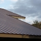 Beautiful brown metal roof