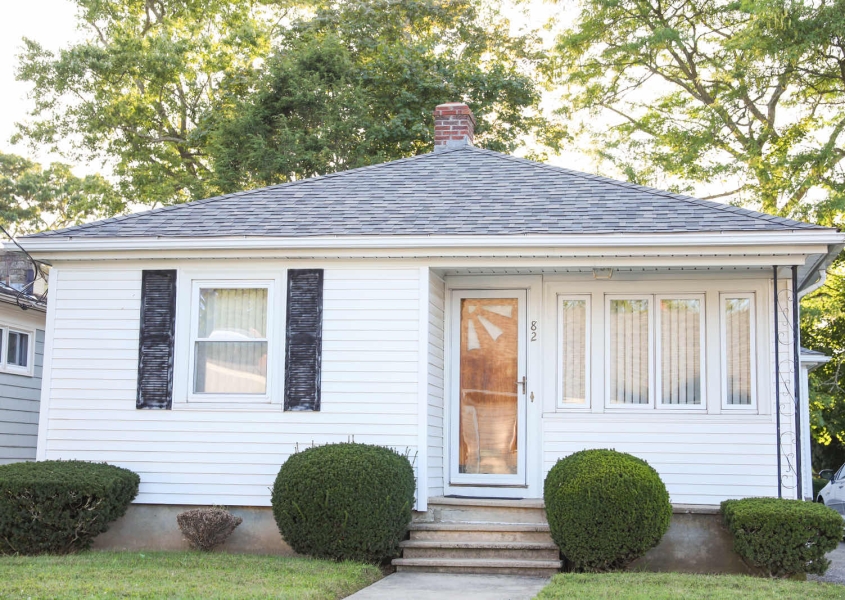 Professional roofers installed asphalt shingles on Madison home