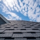 View of a certified roofing professionals work after performing residential roof installation