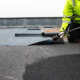 Flat roof repair for commercial roof after budget planning assessment